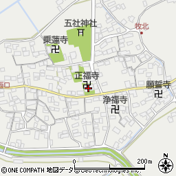 滋賀県近江八幡市牧町961周辺の地図