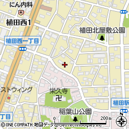 愛知県名古屋市天白区元植田3丁目1704-1周辺の地図