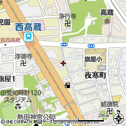 小松屋本店周辺の地図