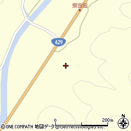岡山県美作市東吉田68周辺の地図