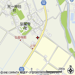 滋賀県東近江市建部下野町271周辺の地図