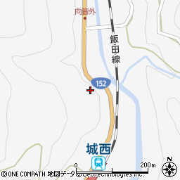 静岡県浜松市天竜区佐久間町相月2081周辺の地図