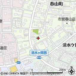 愛知県名古屋市瑞穂区春山町18周辺の地図