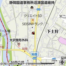 ａｐｏｌｌｏｓｔａｔｉｏｎセルフ長泉ＳＳ周辺の地図