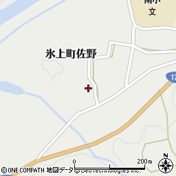 兵庫県丹波市氷上町佐野347周辺の地図