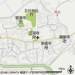 滋賀県近江八幡市牧町962周辺の地図
