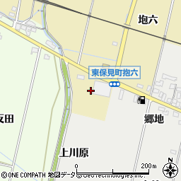 愛知県豊田市東保見町郷地周辺の地図