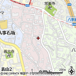 愛知県名古屋市天白区音聞山809周辺の地図
