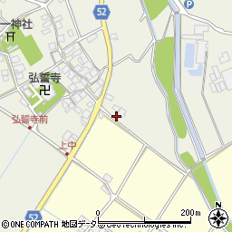 滋賀県東近江市建部下野町1040周辺の地図