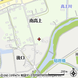 愛知県日進市岩崎町（南高上）周辺の地図