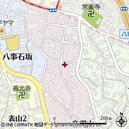 愛知県名古屋市天白区音聞山801周辺の地図
