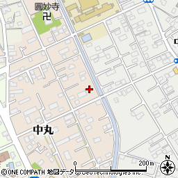 静岡県富士市川成島341周辺の地図