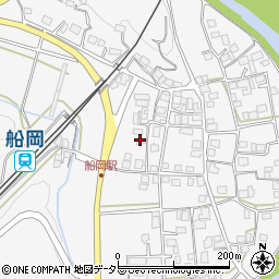 京都府南丹市園部町船岡小バサ周辺の地図