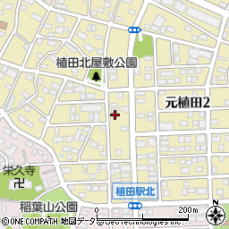 愛知県名古屋市天白区元植田3丁目1519周辺の地図
