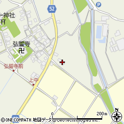 滋賀県東近江市建部下野町1041-1周辺の地図