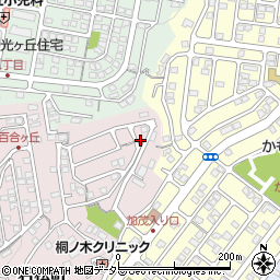 桐木公園周辺の地図