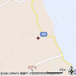 岡山県津山市市場1289周辺の地図