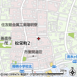 愛知県名古屋市瑞穂区松栄町2丁目27周辺の地図