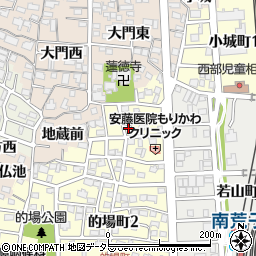 愛知県名古屋市中川区的場町1丁目23周辺の地図
