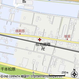 近藤時計メガネ店桃里店周辺の地図