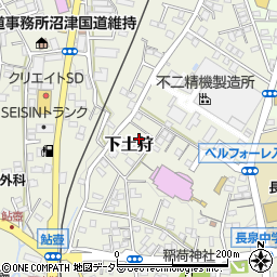 静岡県駿東郡長泉町下土狩880-24周辺の地図