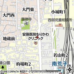 愛知県名古屋市中川区的場町1丁目30周辺の地図