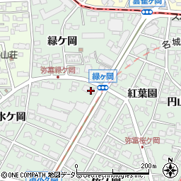 愛知県名古屋市瑞穂区彌富町清水ケ岡1周辺の地図