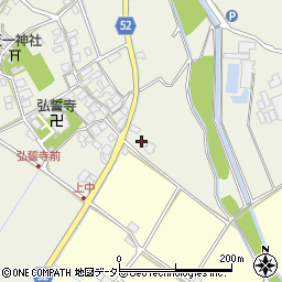 滋賀県東近江市建部下野町1041周辺の地図