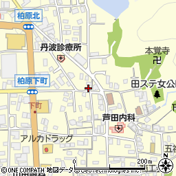 兵庫県丹波市柏原町柏原321周辺の地図