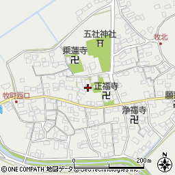滋賀県近江八幡市牧町952周辺の地図
