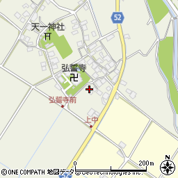 滋賀県東近江市建部下野町273周辺の地図