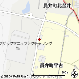 三重県いなべ市員弁町平古132周辺の地図