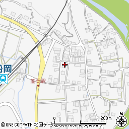 京都府南丹市園部町船岡堂坂周辺の地図