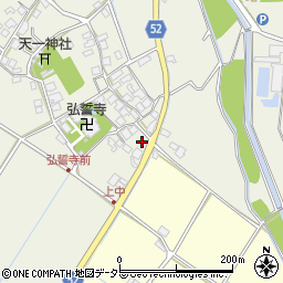 滋賀県東近江市建部下野町270周辺の地図