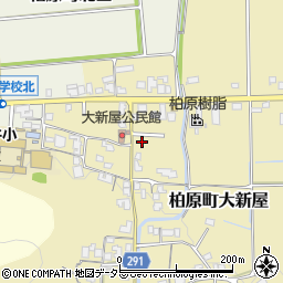 兵庫県丹波市柏原町大新屋周辺の地図