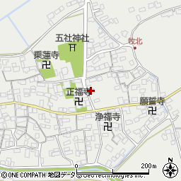 滋賀県近江八幡市牧町778周辺の地図