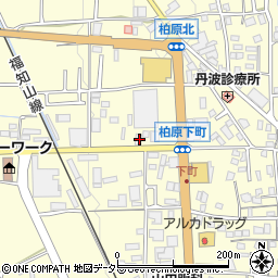 兵庫県丹波市柏原町柏原2884-3周辺の地図