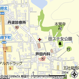 兵庫県丹波市柏原町柏原3421周辺の地図