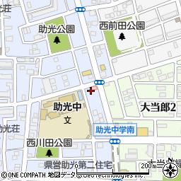 愛知県名古屋市中川区助光3丁目123周辺の地図