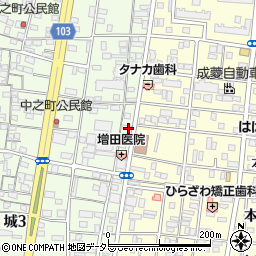 青空薬局　蟹江店周辺の地図