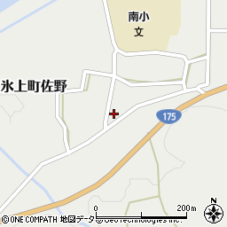 兵庫県丹波市氷上町佐野444周辺の地図