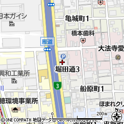 愛知県名古屋市瑞穂区堀田通周辺の地図