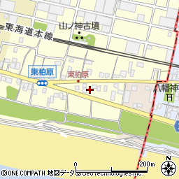 静岡県富士市東柏原新田264-38周辺の地図