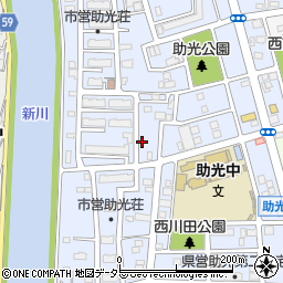 愛知県名古屋市中川区助光2丁目2421周辺の地図