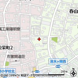 愛知県名古屋市瑞穂区春山町19周辺の地図