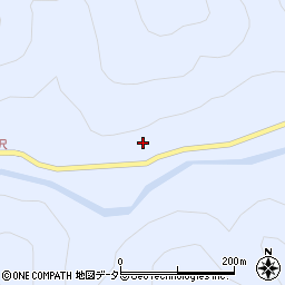 静岡県静岡市葵区横沢218周辺の地図