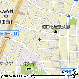 愛知県名古屋市天白区元植田3丁目1306周辺の地図