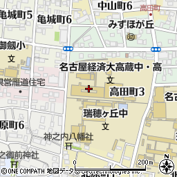 学校法人市邨学園本部周辺の地図
