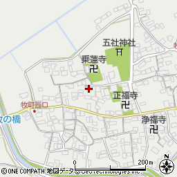 滋賀県近江八幡市牧町797周辺の地図
