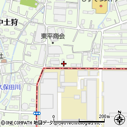 東海溶材株式会社　三島支店周辺の地図